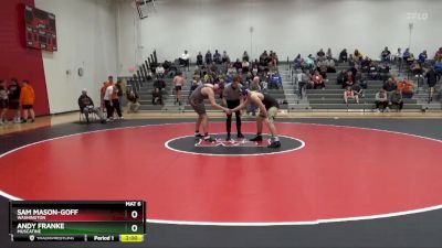 190 lbs Round 4 - Andy Franke, Muscatine vs Sam Mason-Goff, Washington