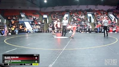 175 lbs Semifinals (8 Team) - John Keibler, Clinton vs Gavin Craner, Whitehall