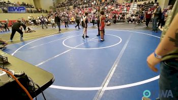 73 lbs Quarterfinal - Noah Nicely, Morris Wrestling Association vs Brock Still, Bristow Youth Wrestling