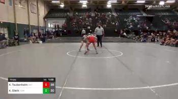 113 lbs Final - Kale Taubenheim, Amherst High School vs Koy Gieck, York High School