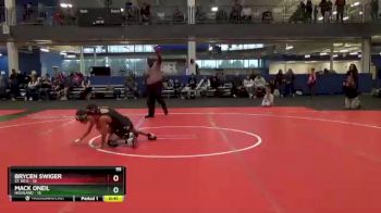 95 lbs Round 1 (4 Team) - Brycen Swiger, St. Ed`s vs Mack Oneil, Highland