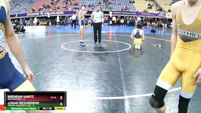 133 lbs Placement (4 Team) - Lane Scorpil, William Penn vs Landon Bertsch, Marian University (IN)