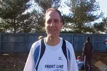 Paul Aufdemberge, Frontline Racing, 5th place Men's Master's 10k, 2009 USATF XC Championships