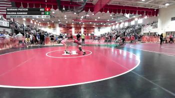 140 lbs Semifinal - Mariana Puzycki, WrestlingU vs Valeria Ramirez, Frezzo's Fight Factory