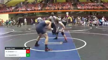 170 lbs Quarterfinal - Hayden Crosson, Pueblo West vs Alex Kowalchyk, Mat Bandits