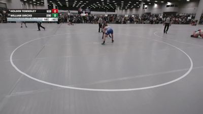 113 lbs Cons. Sub-rd Of 16 - Holden Townsley, Nebraska vs William Dircks, Scoring Edge Wrestling Center