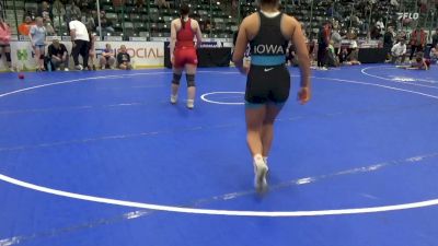 155 lbs 3rd Place Match - Peyten Van Dyke, NLWC vs Lauren Luzum, NEIWC