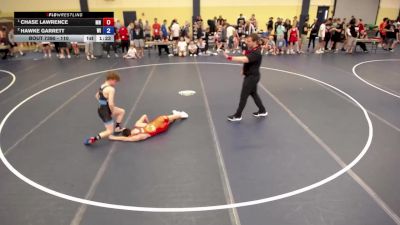 110 lbs 1st Place Match - Chase Lawrence, MN vs Hawke Garrett, WI