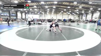 100 lbs Consi Of 32 #1 - Zachary Huebner, MN vs Owen Taylor, VT