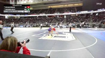 II-138 lbs Champ. Round 1 - Holden Kelly, Perry vs Dylan Brace, Owego Free Academy