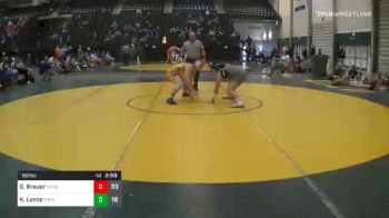 182 lbs Prelims - Gavyn Brauer, North Platte High School vs Kaden Lyons, York High School