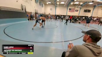 190 lbs Round 2 (10 Team) - Anthony De Santago, Laramie vs Gabe Lopez, Douglas