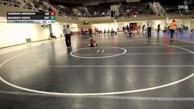 115 lbs Finals (8 Team) - Maverick Hoppe, BHVPP vs Cameron Anderson, Wabasso