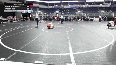 100 lbs Final - Jaydyn Schommer, Nebraska Boyz vs Maddex Ewy, Elgin Wrestling