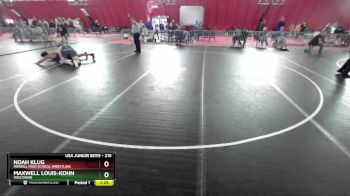 215 lbs 5th Place Match - Noah Klug, Merrill High School Wrestling vs Maxwell Louis-Kohn, Wisconsin