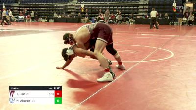 174 lbs Round Of 16 - Ty Finn, Virginia Tech vs Nick Alvarez, Franklin & Marshall