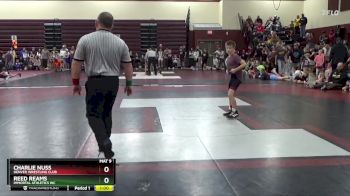 J-14 lbs Quarterfinal - Reed Reams, Immortal Athletics WC vs Charlie Nuss, Denver Wrestling Club