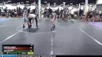 56 lbs Round 2 (10 Team) - Carter Hardy, Distinguished Green vs Austin Skei, Iron Horse