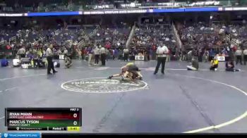 1A 120 lbs Cons. Semi - Marcus Tyson, Pamlico County vs Ryan Mann, North East Carolina Prep