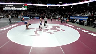 II-215 lbs Champ. Round 1 - Will Safraniek, Dalton School vs Chris Parisi, North Shore