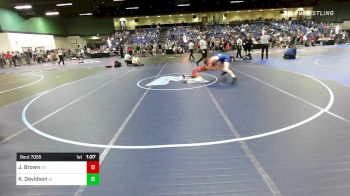 138 lbs Round Of 128 - Jordan Brown, NY vs Koy Davidson, IA