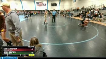 182-184 lbs Round 3 - Joe Sanderson, Cheyenne East vs Cruz Beltran, Greeley West