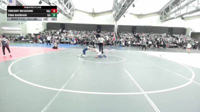 72-J lbs Round Of 32 - Vincent McQuone, Yale Street vs Finn Bjorhus, N/A
