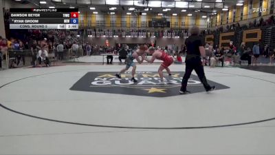 157 lbs Cons. Round 5 - Dawson Beyer, Team Valley Wrestling Club vs Ryan Groom, Moyer Elite Wrestling