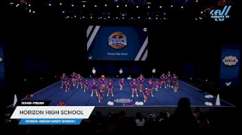 Horizon High School [2025 Medium Varsity Division I Prelims] 2025 UCA National High School Cheerleading Championship