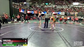 G - 126 lbs Cons. Round 2 - Camy Hoiland, Anaconda (Girls) vs Brady Boll, Flathead (Kalispell) (Girls)