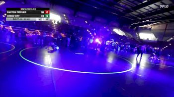 60-63 lbs Round 1 - Paxton Pitcher, Sanderson Wrestling Academy vs Creed Day, Evanston Elite Wrestling
