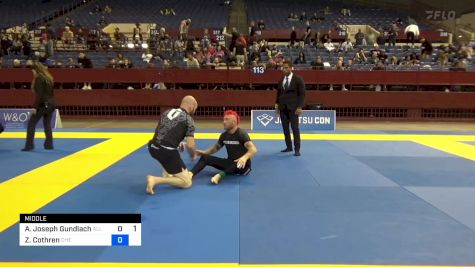 Andrew Joseph Gundlach vs Zach Cothren 2024 Pan IBJJF Jiu-Jitsu No-Gi Championship