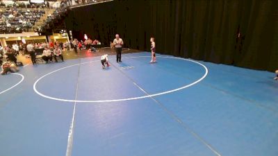 Boys 3rd-4th Grade - 71 Cons. Round 2 - Cooper Helgeson, Iowa vs Crue Chickering, Iowa