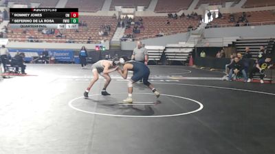 134-D2 Quarterfinal - Romney Jones, Campo Verde High School vs Seferino De La Rosa, Flowing Wells High School