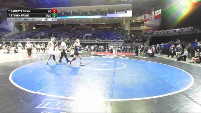 138 lbs Cons. Round 5 - Barrett Silva, Central Catholic vs Steven Frink, Placer