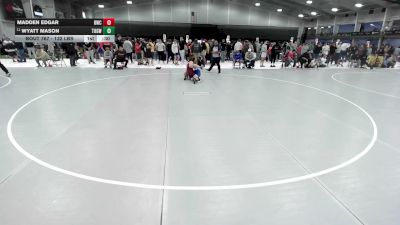 132 lbs Cons. Rd Of 16 - Madden Edgar, Blackwell Wrestling Club vs Wyatt Mason, Touch Of Gold Wrestling Club