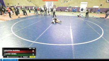 126 lbs Cons. Round 4 - Houston Rudisill, SC vs Carter Siebel, IA
