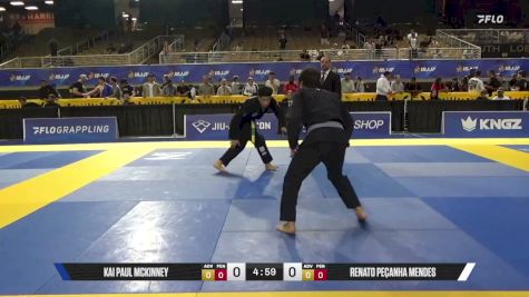 Renato Peçanha Mendes vs Kai Paul McKinney 2026 Pan Jiu Jitsu IBJJF Championship