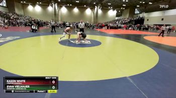 132 lbs Cons. Round 5 - Kason White, Canyon Randall vs Evan Vielhauer, Basehor-Linwood HS