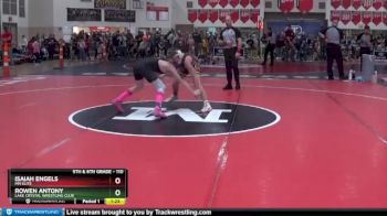 110 lbs Quarterfinal - Isaiah Engels, MN Elite vs Rowen Antony, Lake Crystal Wrestling Club