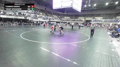 190 lbs Brady Sprangers, Kaukauna vs Connor Janisch, Milton