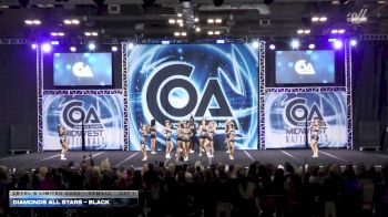 Diamonds All Stars - BLACK [2026 L6 Limited Coed - XSmall Day 1] 2026 COA Grand Nationals