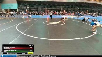 120 lbs Champ. Round 1 - Meredith Nash, Reed vs Jade Jackson, Harrisburg