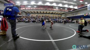 52 lbs Consi Of 8 #1 - Benji West, Perry Wrestling Academy vs Zayden Beets, Smith Wrestling Academy