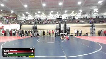 106 lbs Semifinal - Lucas Manning, Portage vs Nolan Mullins, Jasper