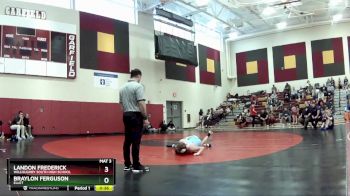 126 lbs 7th Place Match - Braylon Ferguson, Ellet vs Landon Frederick, Willoughby South High School