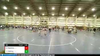 150 lbs 3rd Place Match - Zachary Welling, Evanston Elite Wrestling Club vs Shepard Stephens, Sanderson Wrestling Academy