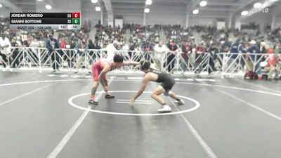 126 lbs Consi Of 8 #2 - Jordan Romero, CO vs Gianni Bottone, SC