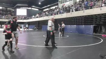 56 lbs Quarterfinal - Adelynn Bergen, Alpine vs Alessia Ortiz, Bethlehem