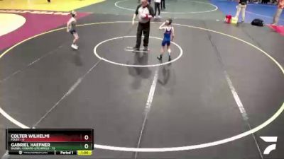 55 lbs Finals (8 Team) - Colter Wilhelmi, Foley vs Gabriel Haefner, Dassel-Cokato-Litchfield